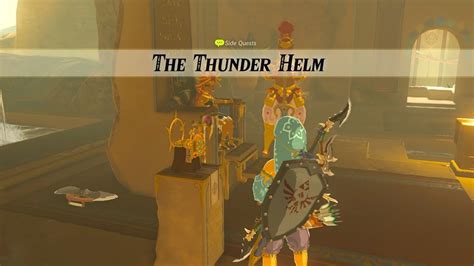 botw thunder helm side quest.